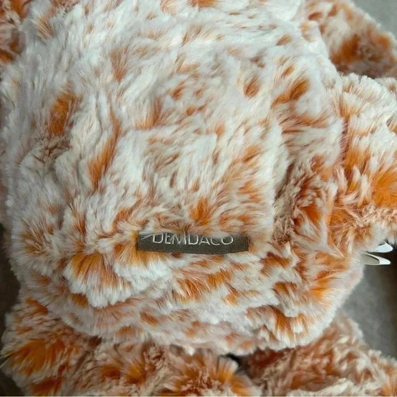 Demdaco Heartful Hugs Weighted Orange Fox Stuffed Plush Animal Toy - Picture 7 of 10